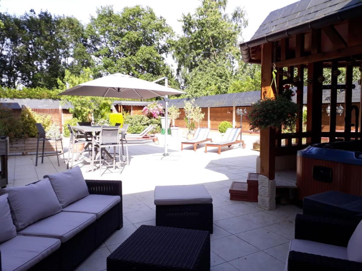 Bed and Breakfast Le Jardin Des Roses Gerponville Экстерьер фото